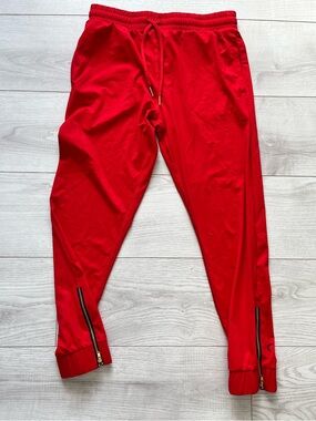 ZYIA Active Bright Red Performance Leggings